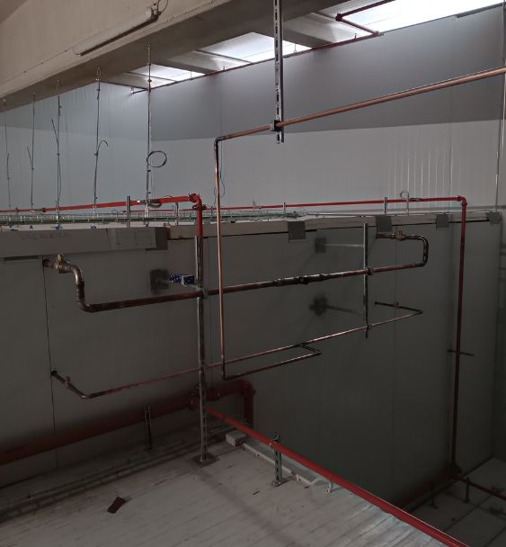 Montaje de Tuberías de Aire Comprimido