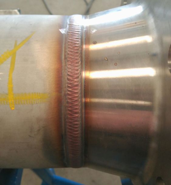 Montaje de tubería para gas