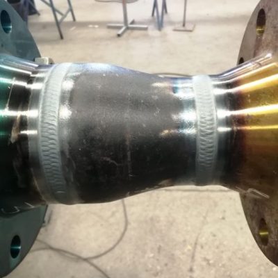 Montaje de tubería para gas