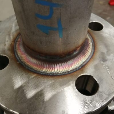 Montaje de tubería para gas
