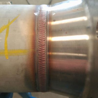 Montaje de tubería para gas
